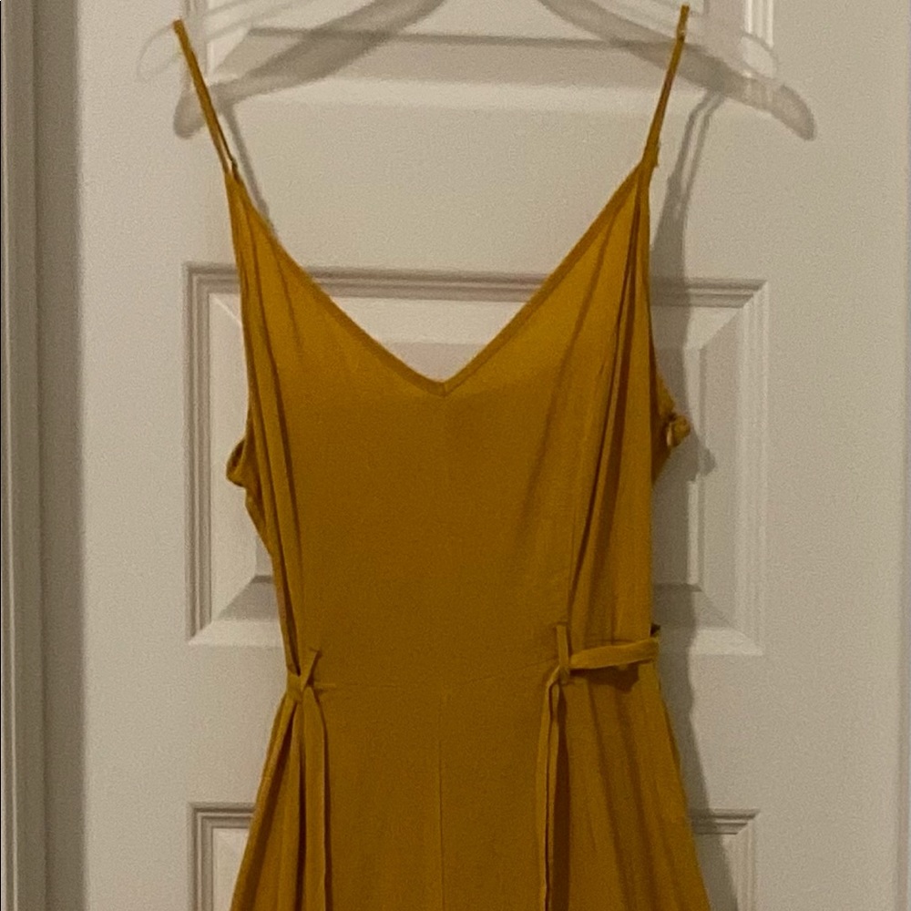 Yellow jumpsuit